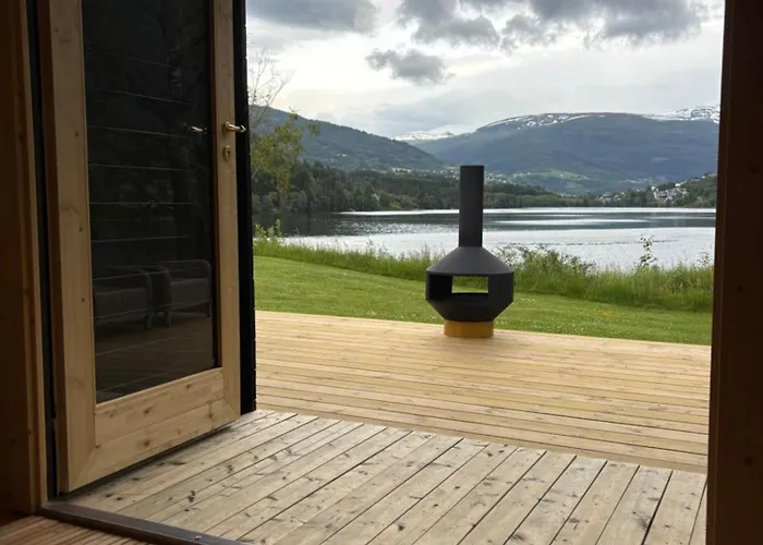 营地 Unique Lakeside Retreat Voss